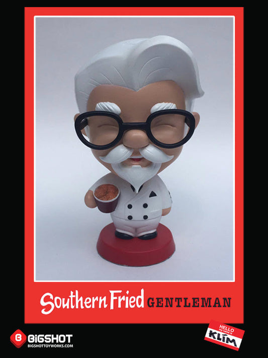 Southern Fried Gentleman 6.5 inch resin sculpture