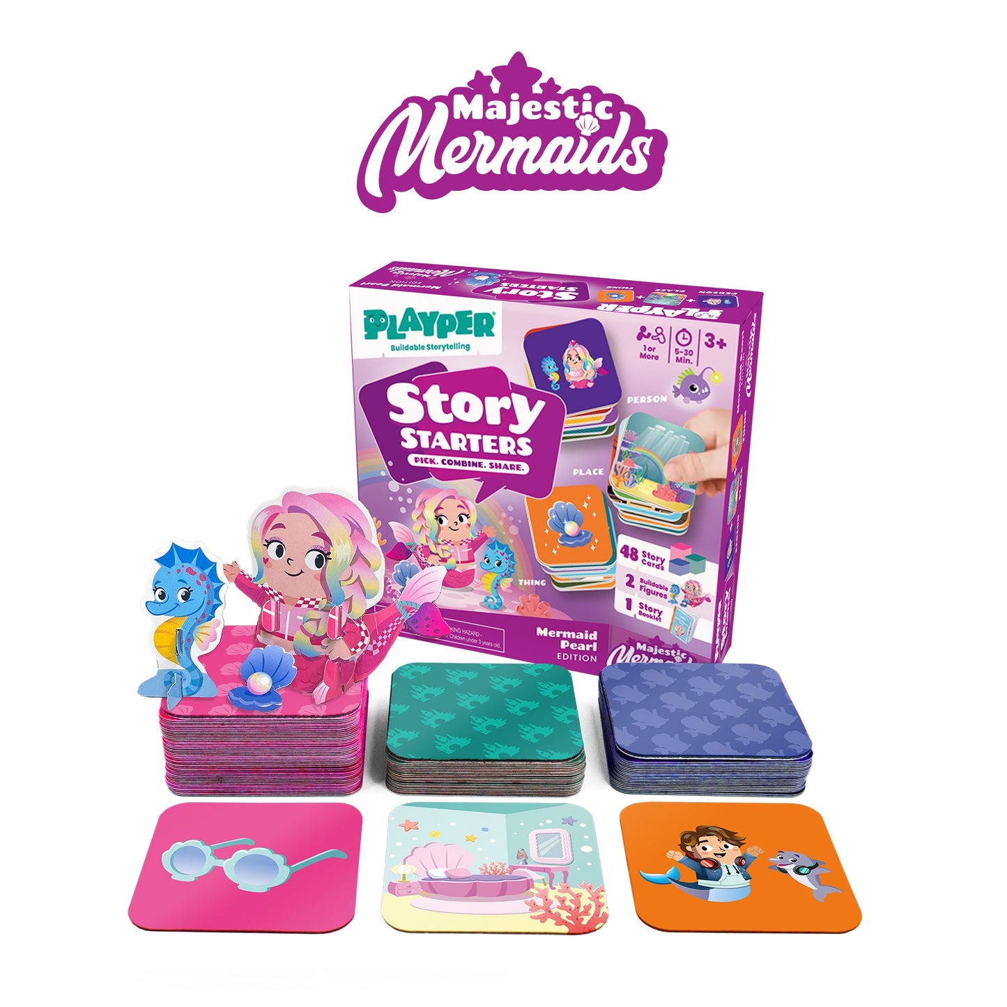 Majestic Mermaids Story Starters - Mermaid Pearl Edition (50% off)