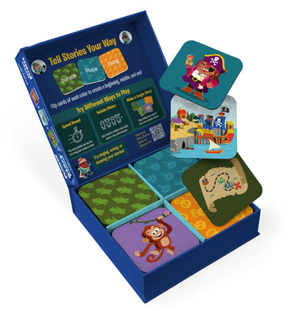 Story Starters: Create a Story Cards for Kids - Pirate Max Edition (50% off)