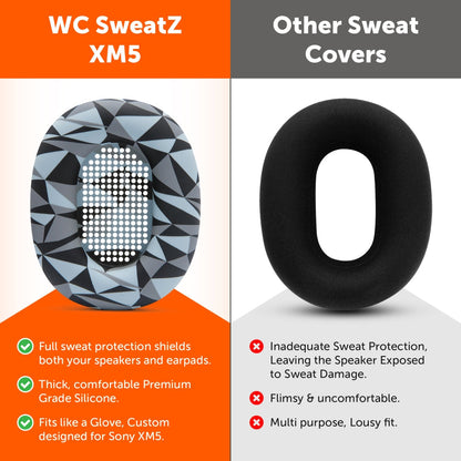 Sony WH-1000XM5 Earpad Sweat Covers - WC SweatZ