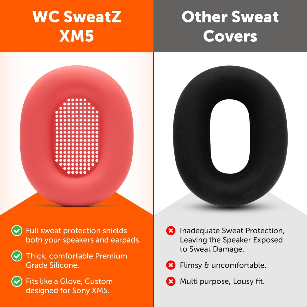 Sony WH-1000XM5 Earpad Sweat Covers - WC SweatZ