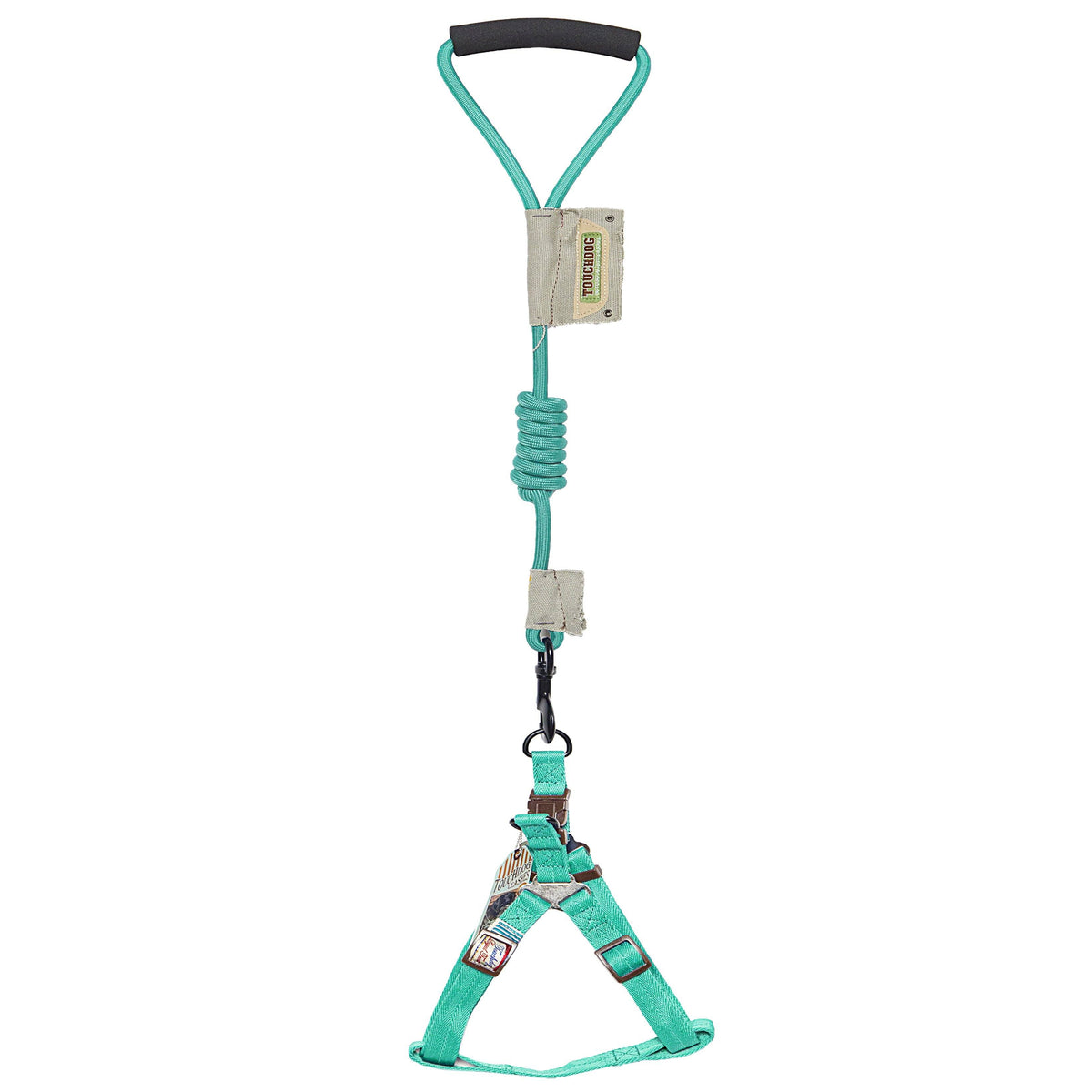 Touchdog Faded-Barker 2-in-1 Fashion Dog Leash and Harness