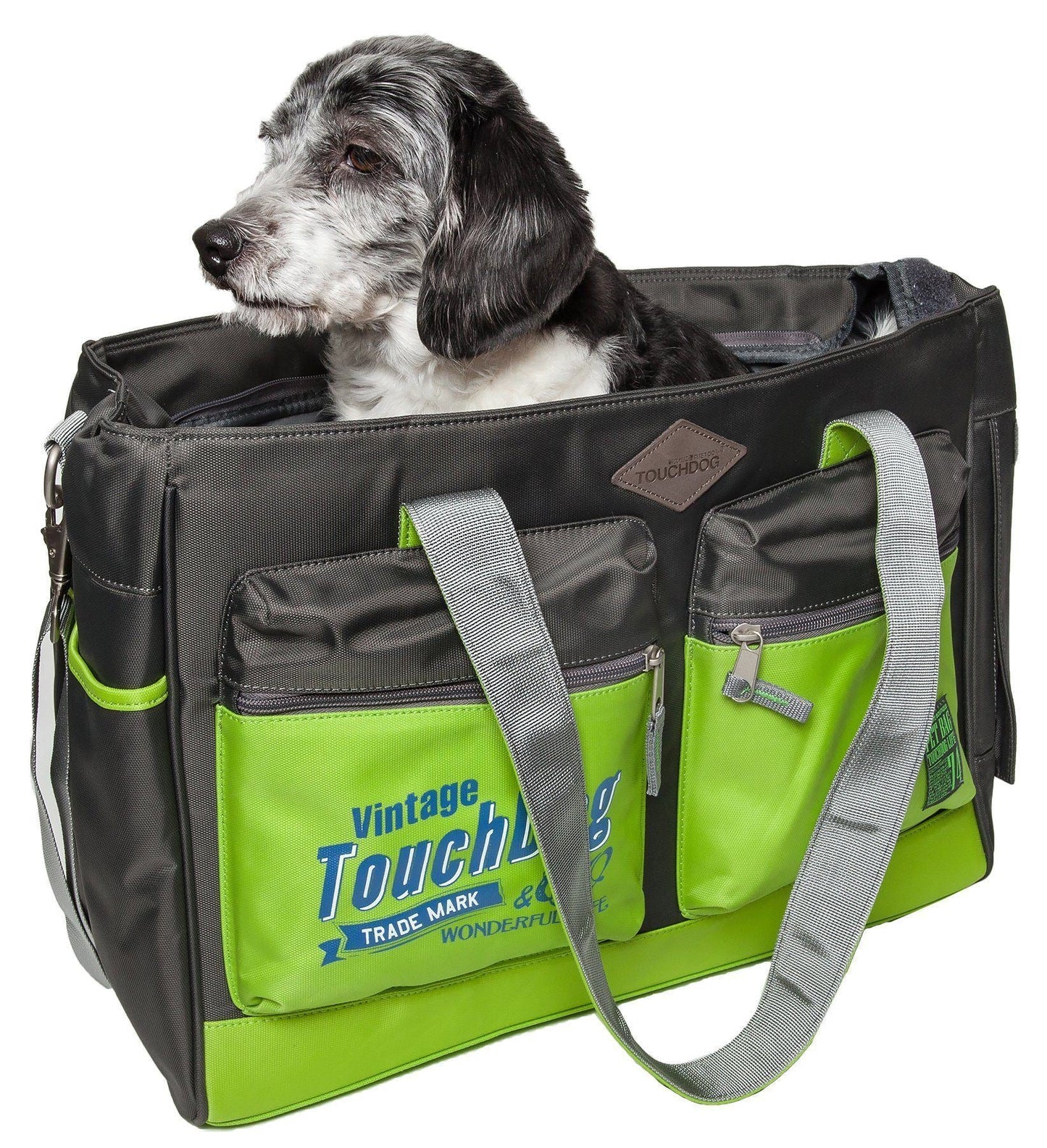 Touchdog ® 'Active-Purse' Water Resistant Designer Fashion Pet Dog Carrier
