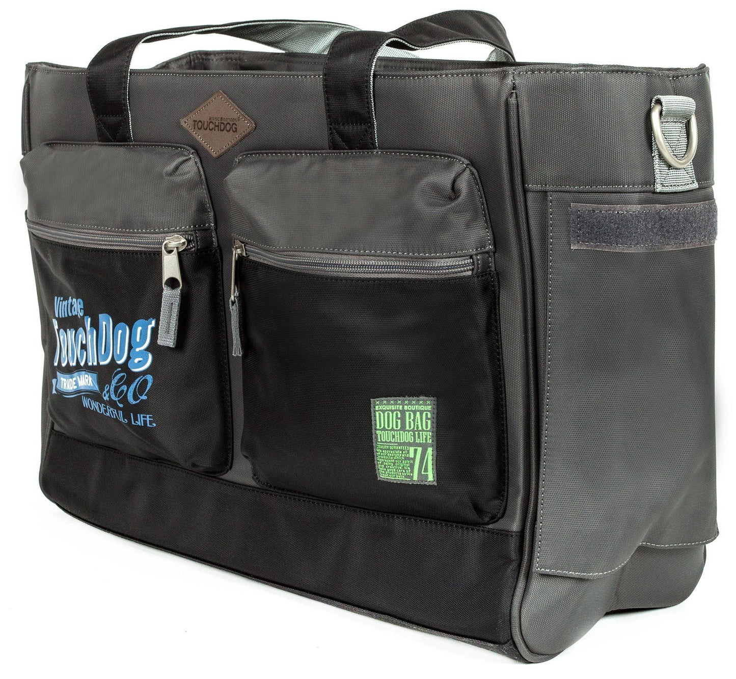 Touchdog ® 'Active-Purse' Water Resistant Designer Fashion Pet Dog Carrier