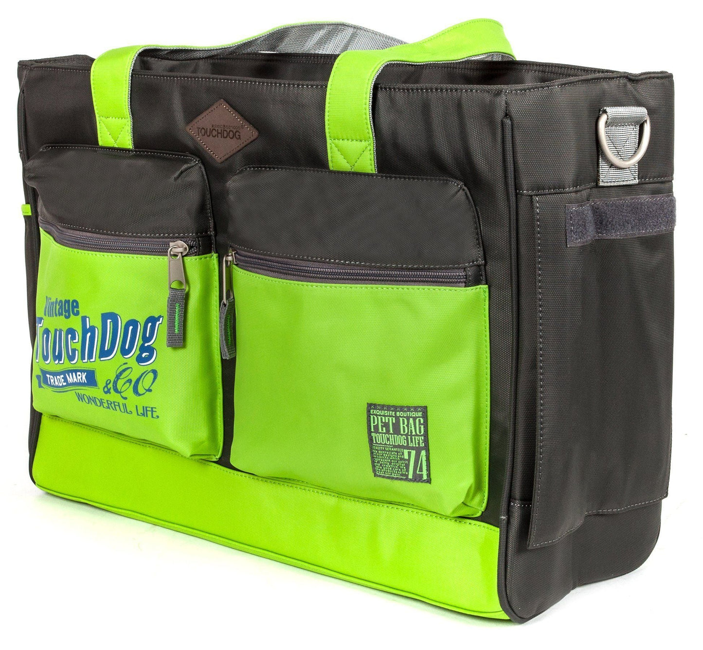 Touchdog ® 'Active-Purse' Water Resistant Designer Fashion Pet Dog Carrier