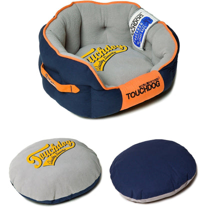 Touchdog ® 'Castle-Bark' Original Premium Designer Rounded Dog Bed