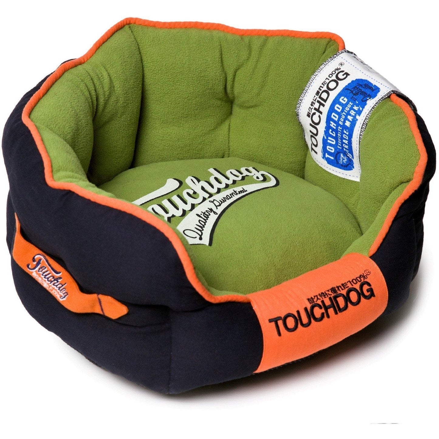 Touchdog ® 'Castle-Bark' Original Premium Designer Rounded Dog Bed