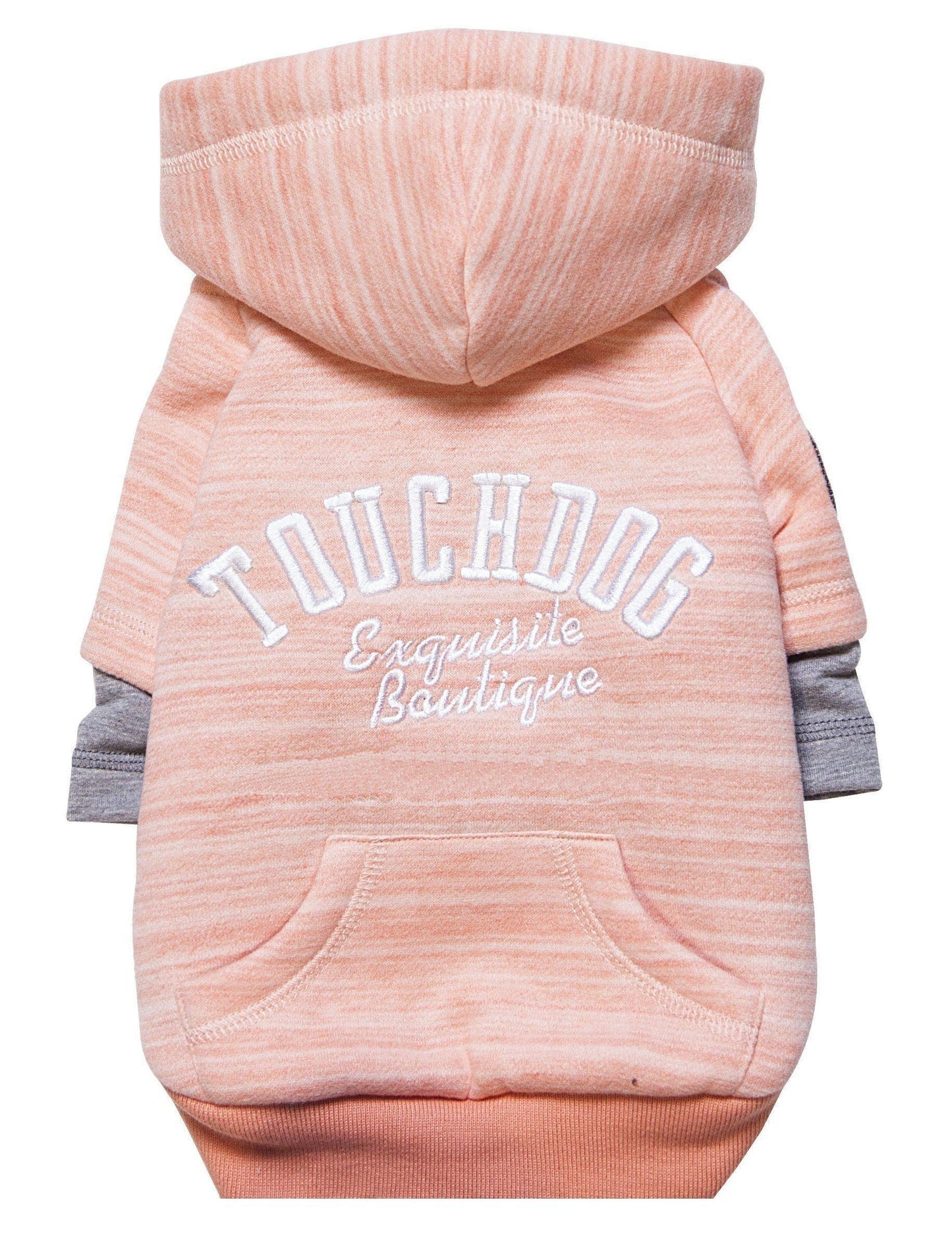 Touchdog ® Hampton Beach Ultra-Soft Blasted Cotton Hooded Dog Sweater