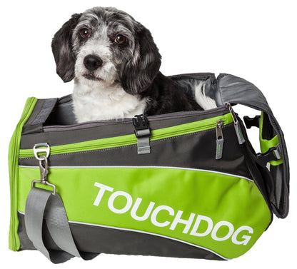 Touchdog ® 'Modern-Glide' Airline Approved Water-Resistant Sporty Travel Fashion Pet Dog Carrier