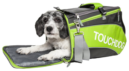Touchdog ® 'Modern-Glide' Airline Approved Water-Resistant Sporty Travel Fashion Pet Dog Carrier