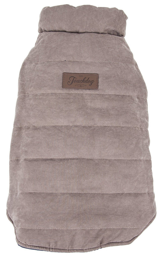 Touchdog ® Waggin Swag Ultra-Plush Insulated and Reversible Dog Coat