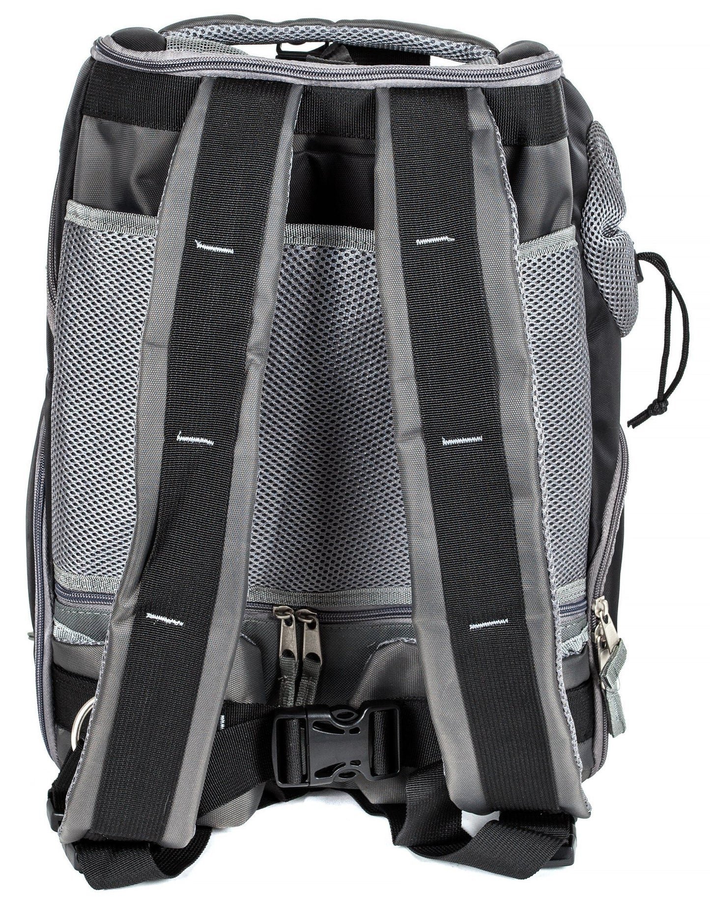 Touchdog ® 'Wuffle Duffle' 2-in-1 Wheeled Backpack Sporty Pet Carrier