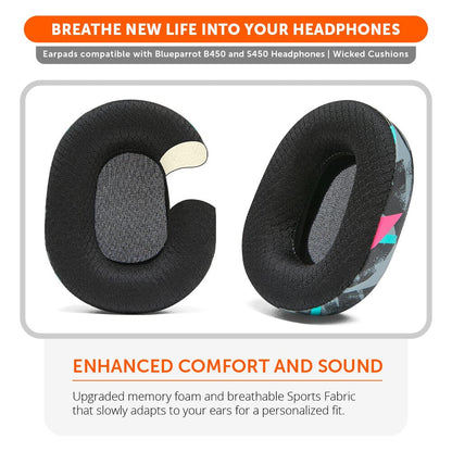 Upgraded BlueParrot B450 Earpads - WC PadZ B450