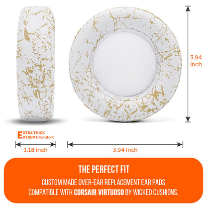 Upgraded Corsair Virtuoso Ear pads