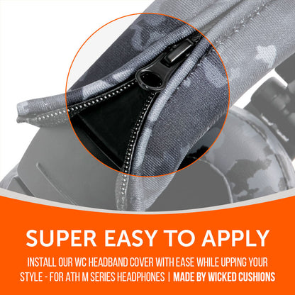 WC BandZ V2 Protective Headband Cover For ATH M Series Headphones