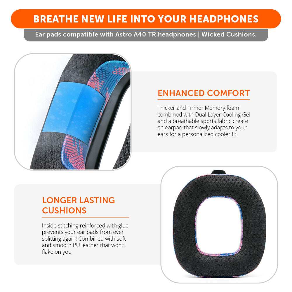 Astro A40 TR Earpads - WC FreeZe Cooling Gel