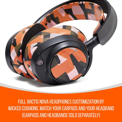 WC Side Speaker Plates for Arctis Nova Headsets - Arctis Nova Booster Pack by Wicked Cushions