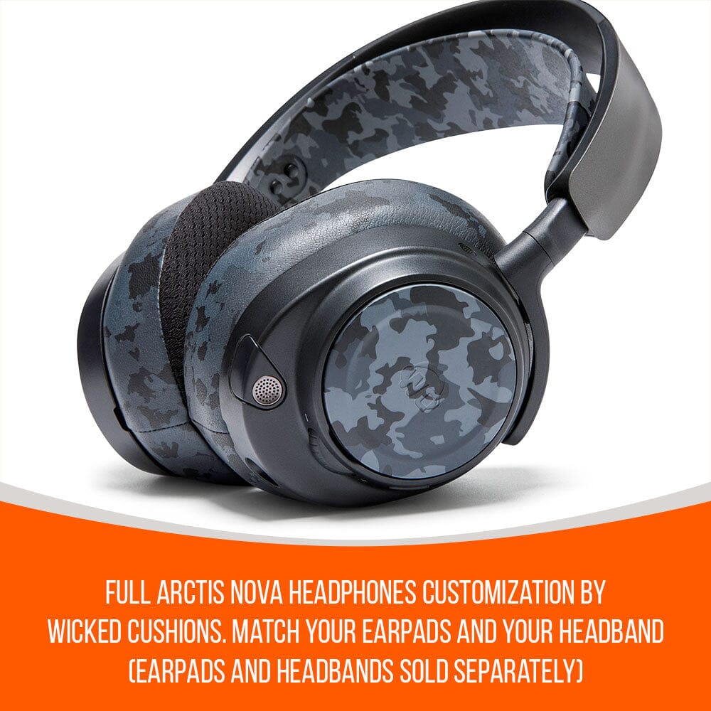 WC Side Speaker Plates for Arctis Nova Headsets - Arctis Nova Booster Pack by Wicked Cushions