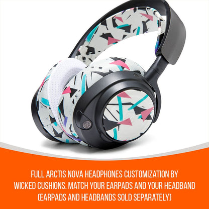 WC Side Speaker Plates for Arctis Nova Headsets - Arctis Nova Booster Pack by Wicked Cushions