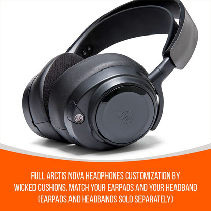 WC Side Speaker Plates for Arctis Nova Headsets - Arctis Nova Booster Pack by Wicked Cushions
