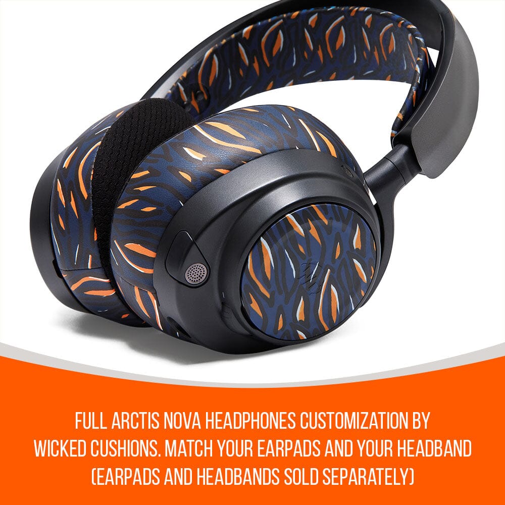 WC Side Speaker Plates for Arctis Nova Headsets - Arctis Nova Booster Pack by Wicked Cushions