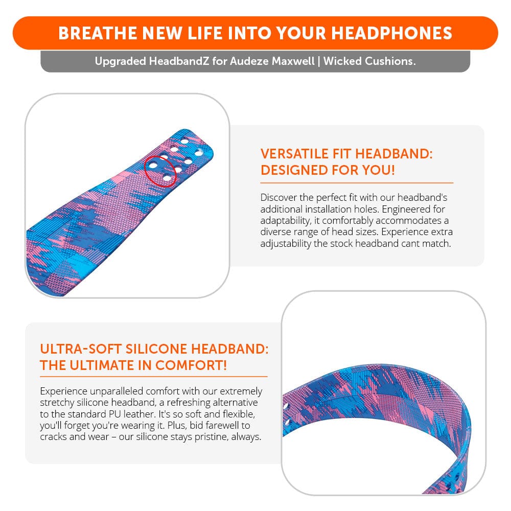 WC Silicone HeadbandZ for Audeze Maxwell