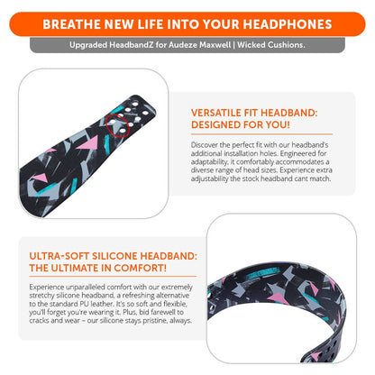 WC Silicone HeadbandZ for Audeze Maxwell