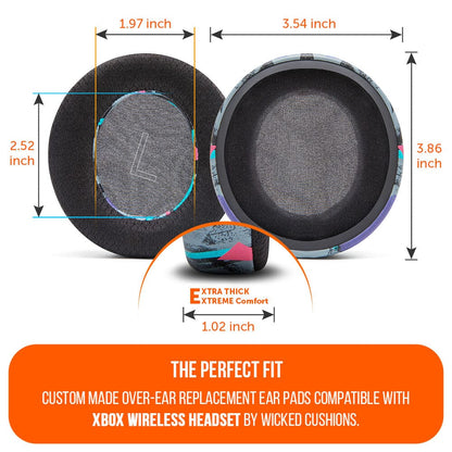 Xbox Wireless Gaming Headset Earpads - WC FreeZe Cooling Gel